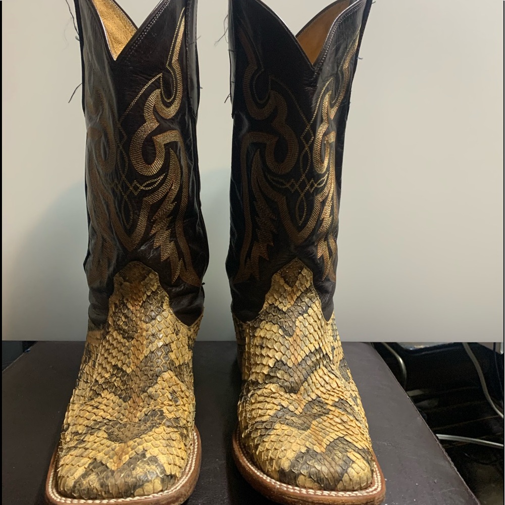 Men’s exotic boots